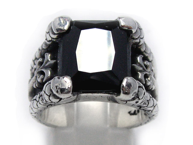 925 Steel Silver Ring