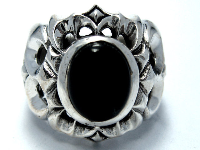 925 Steel Silver Ring