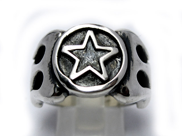 925 Steel Silver Ring