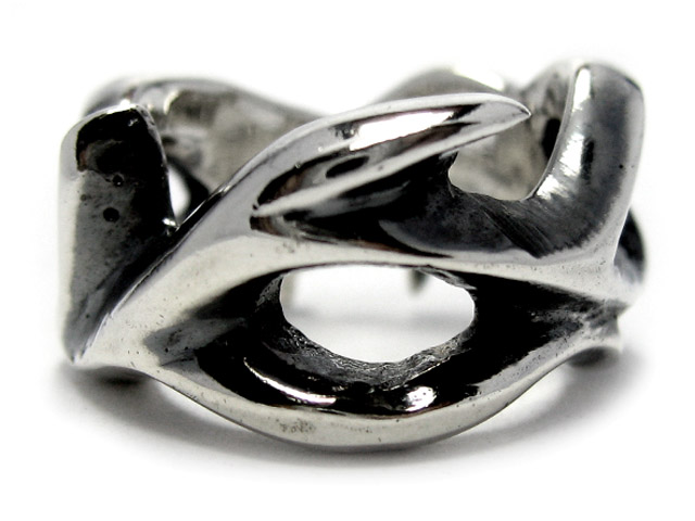 925 Steel Silver Ring