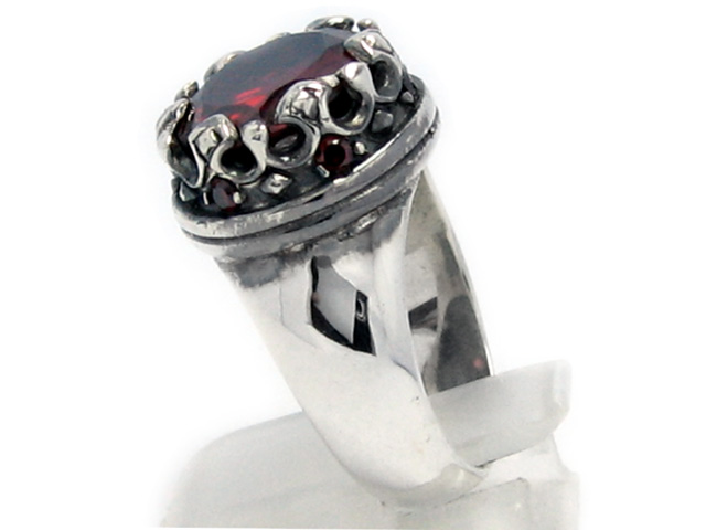 925 Steel Silver Ring