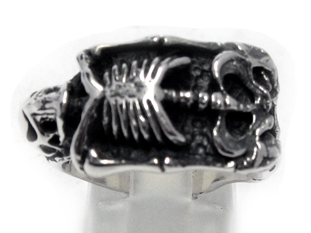 925 Steel Silver Ring