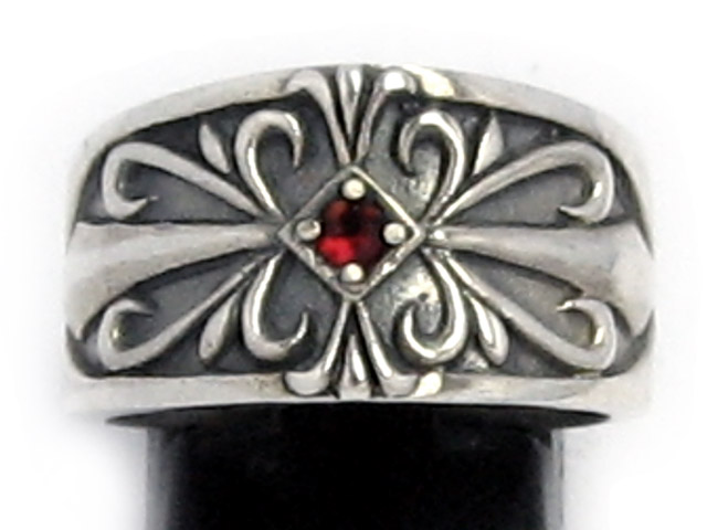 925 Steel Silver Ring